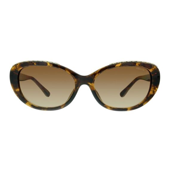 Coach 0HC8296U 512074 Dark Tortoise Oval Sunglasses - Picture 2 of 5